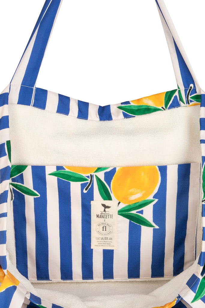 Sac de plage Amalfi - THE NICE FLEET x ATELIER MANIETTE