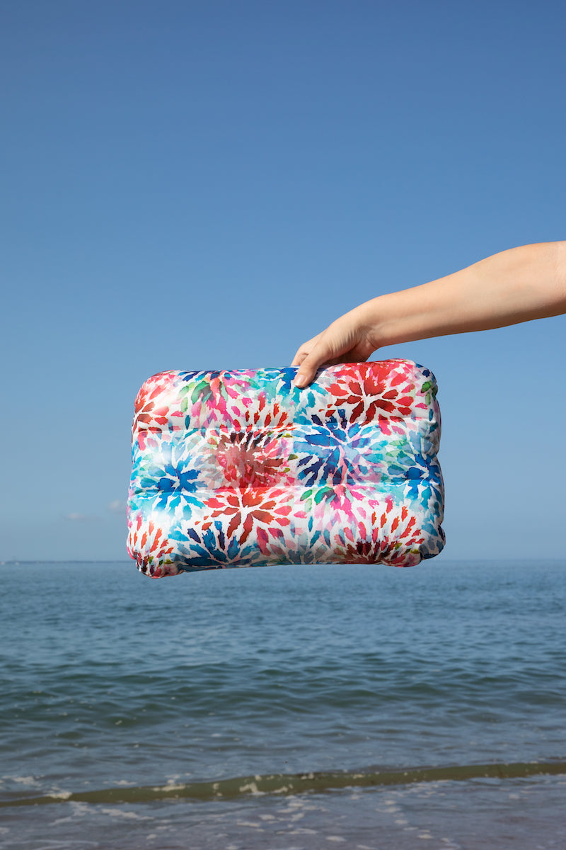 Coussin de plage Ola Moutarde - Calma House Coussin de plage Ola Moutarde - Calma House