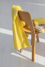 Drap de plage Naram pristine & neon yellow - BONGUSTA - THE NICE FLEET