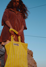 Sac totebag Naram pristine & neon yellow - BONGUSTA - THE NICE FLEET