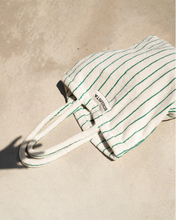 Sac totebag Naram pure white & grass- BONGUSTA - THE NICE FLEET