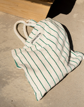Sac totebag Naram pure white & grass- BONGUSTA - THE NICE FLEET