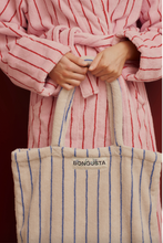 Sac totebag Naram moonbeam & ultramarine - BONGUSTA - THE NICE FLEET