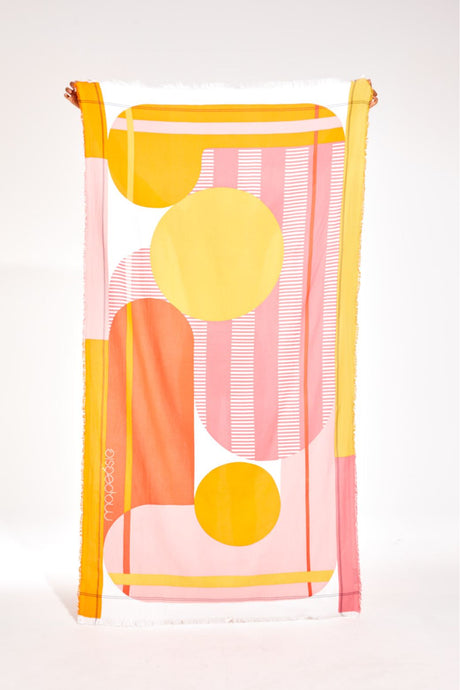 Drap de plage Abstract Candy - MAPOÉSIE PARIS - THE NICE FLEET