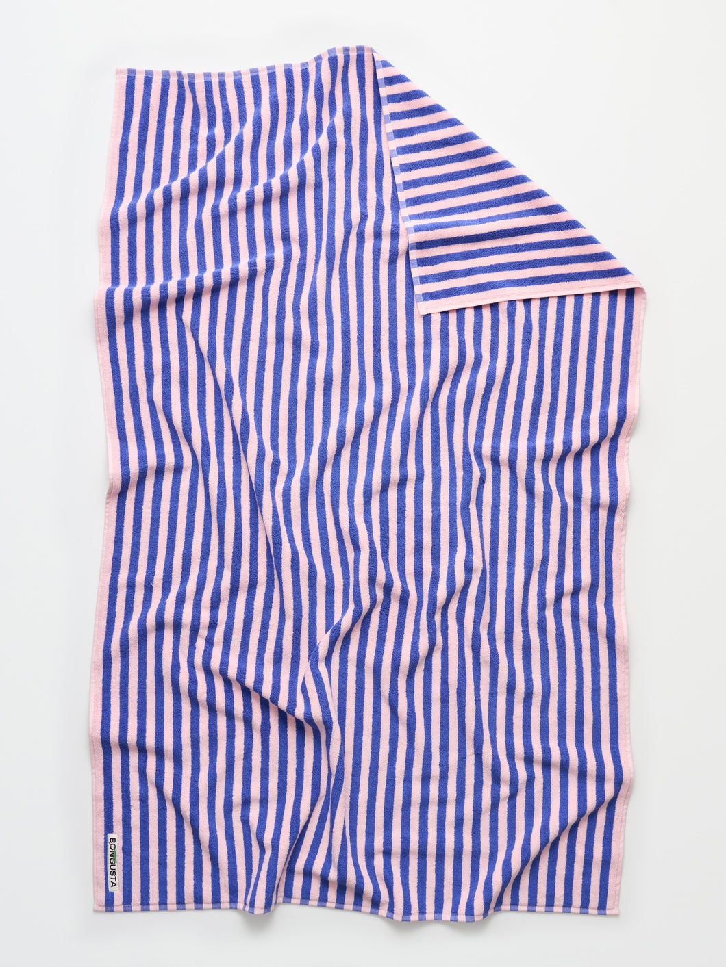 Drap de plage Naram dazzing blue & rose - BONGUSTA THE NICE FLEET