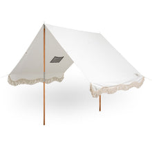 Tente de plage frangée Premium Antique, blanc - BUSINESS & PLEASURE CO. - THE NICE FLEET
