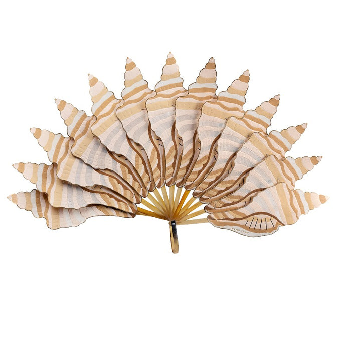 Eventail Conch shell Large - PUBUMÉSU THE NICE FLEET