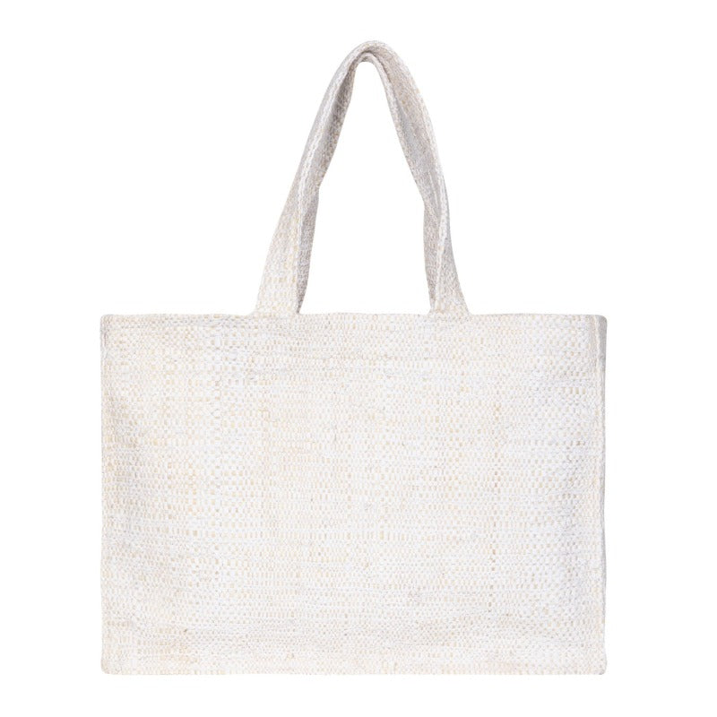 Ifaty white beach tote bag THE NICE FLEET – The Nice Fleet
