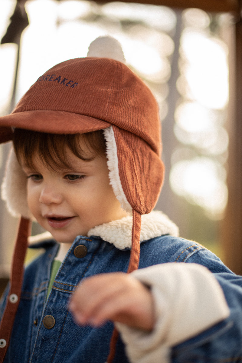 Chapka marron caramel