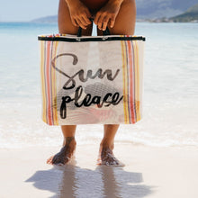 Panier de plage Tulum "Sun please" - LAS BAYADAS - THE NICE FLEET